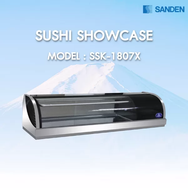 [:en]Shushi showcase รุ่น SSK-1807X[:th]Shushi showcase รุ่น SSK-1807X[:]
